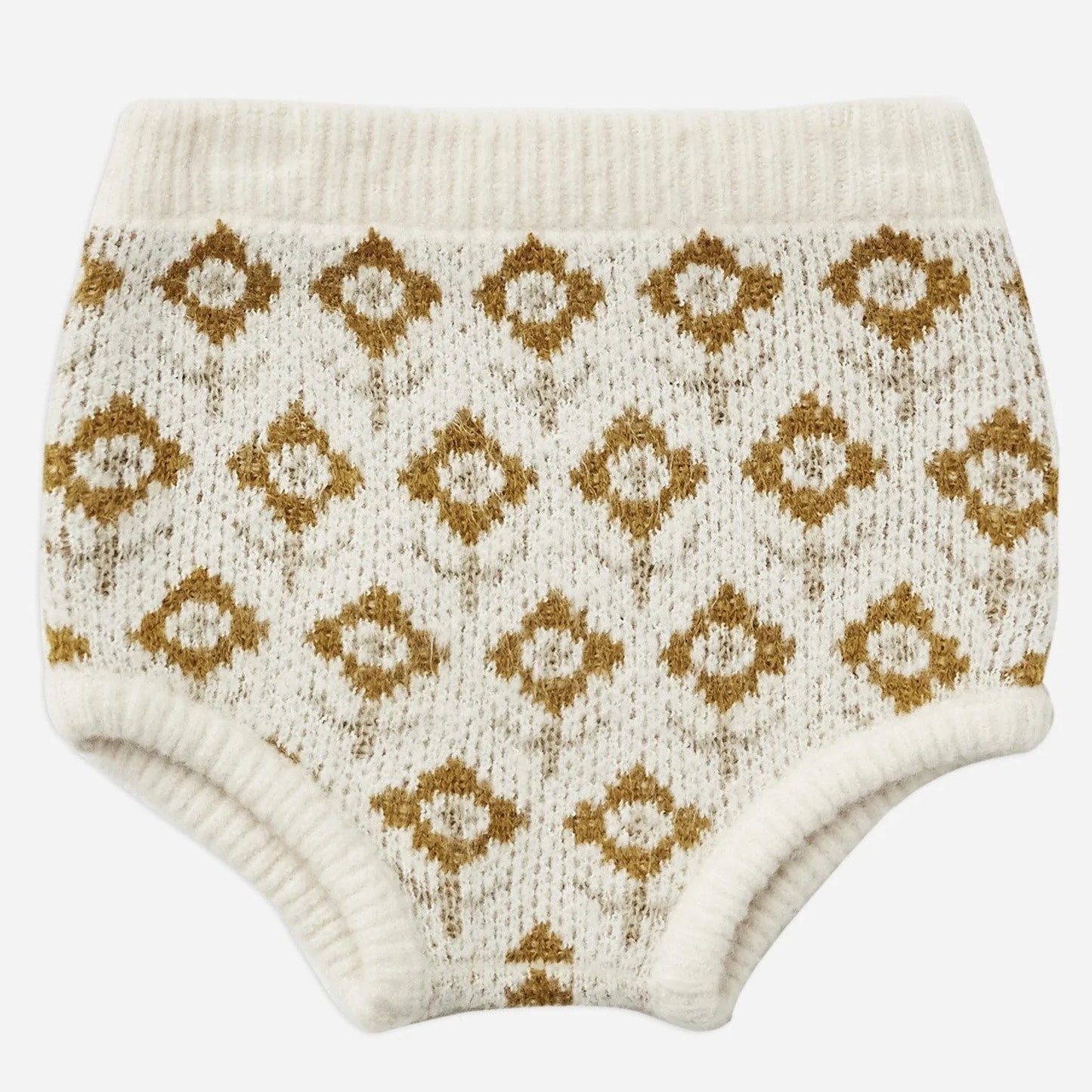 knit bloomer || vintage floral