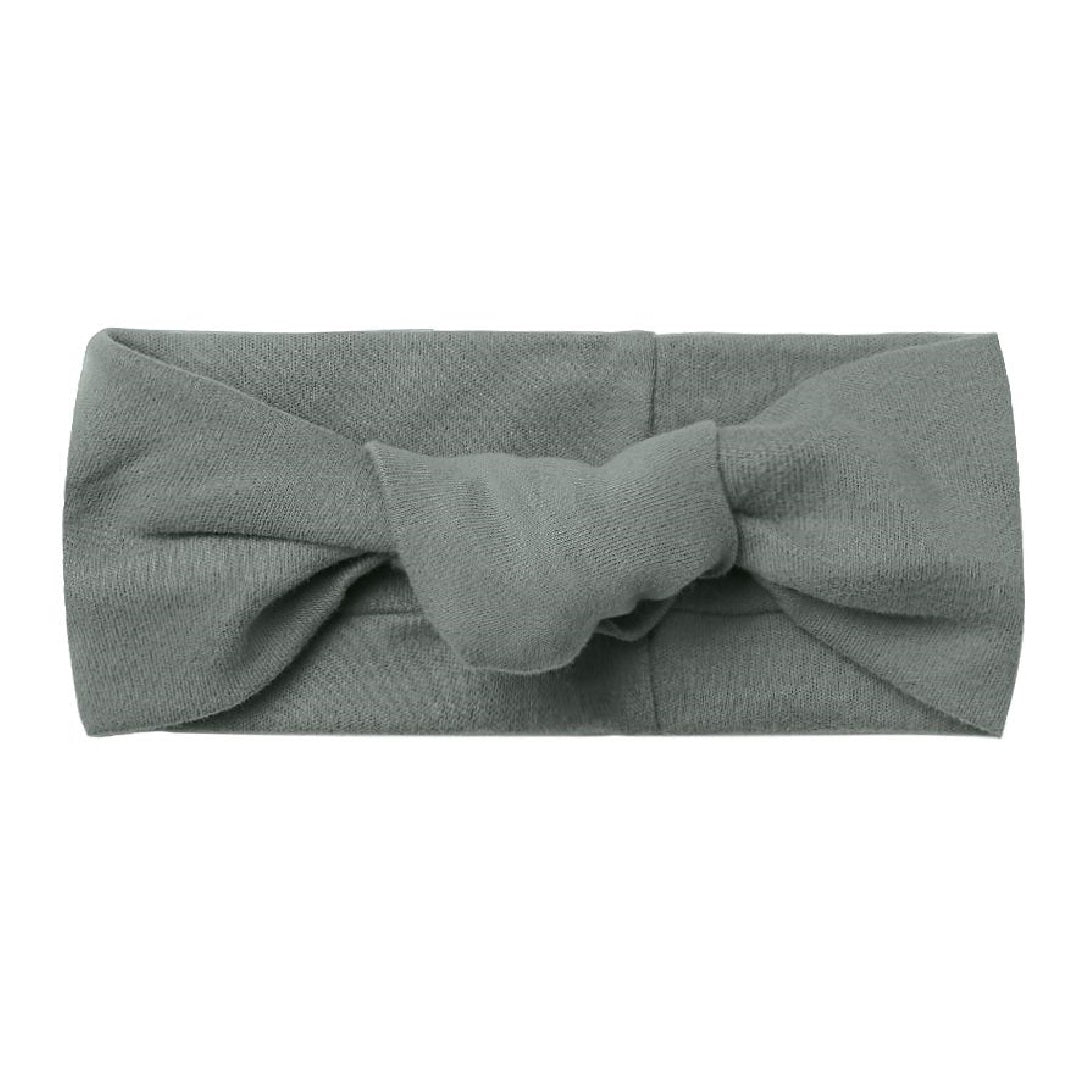 knotted headband | cocoa stripe