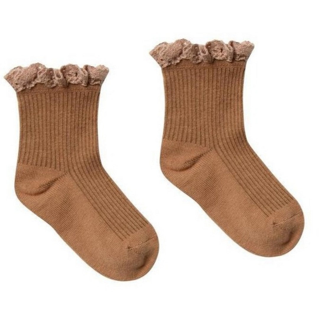 lace trim socks