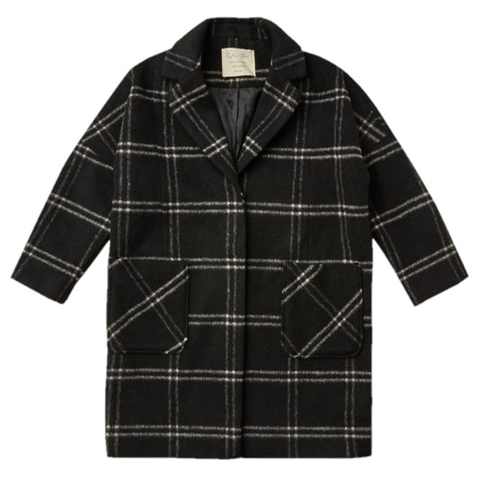 longline coat || windowpane