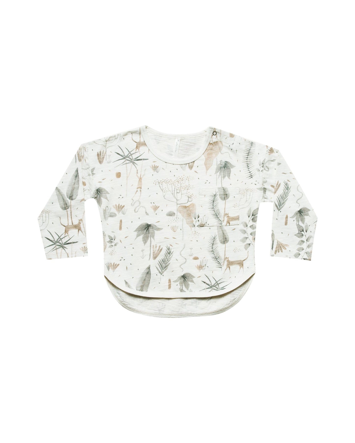 jungle banded longsleeve tee New