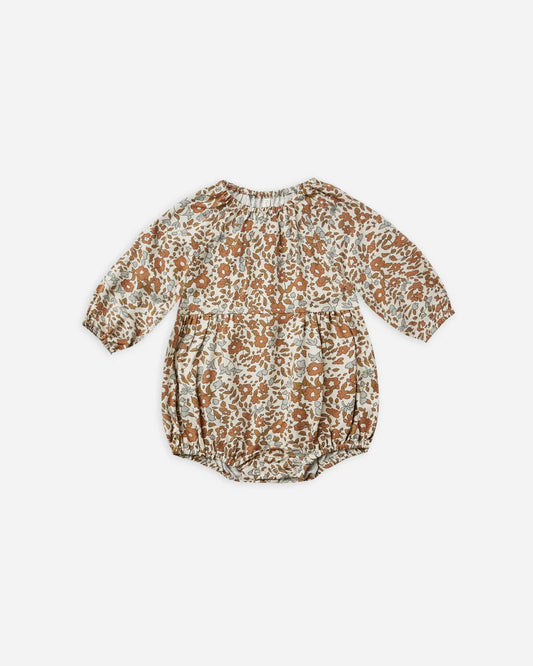 longsleeve bubble romper || bloom