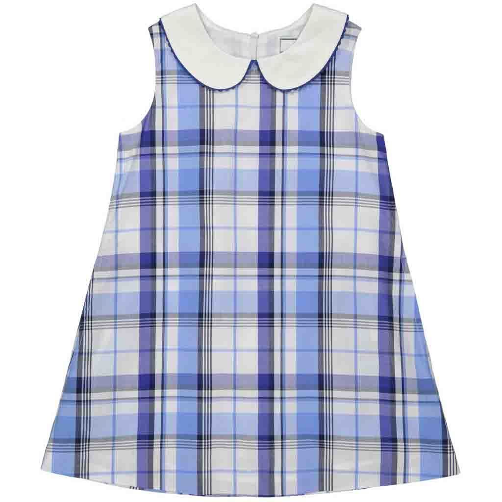 Maddie Plaid Peter Pan Collar