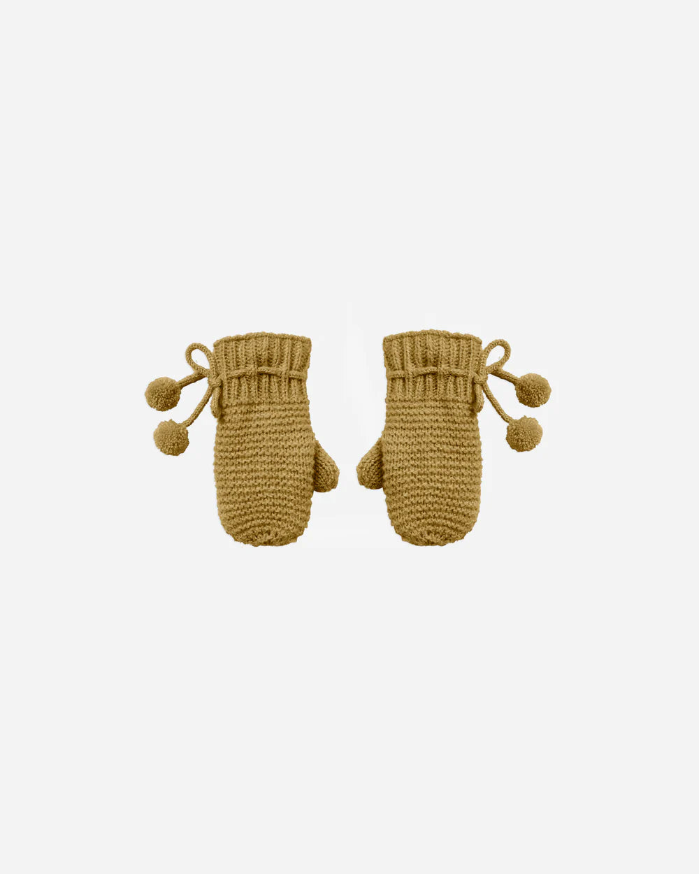 mittens || gold 12-24M