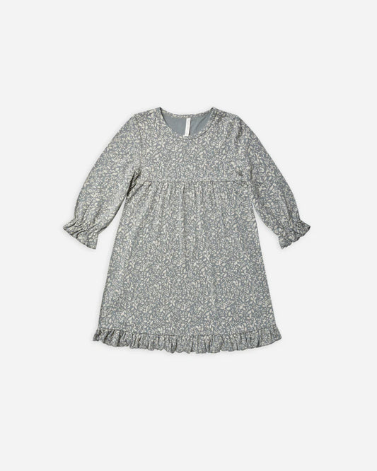 modal nightgown || indigo floral