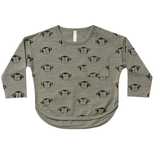 monkey longsleeve tee
