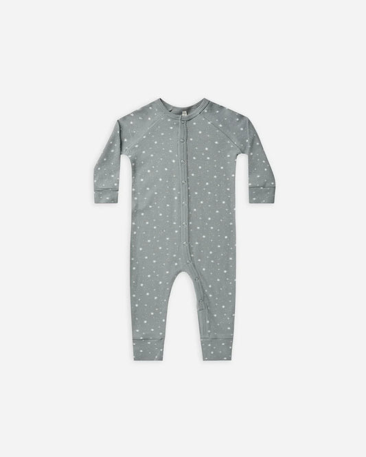 organic long john pajamas || stars