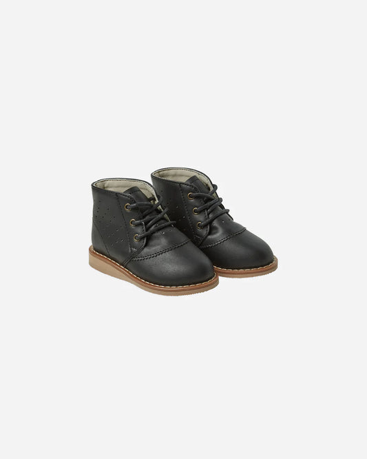 oxford bootie || vintage black