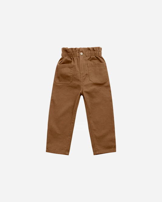 paperbag pant || rust