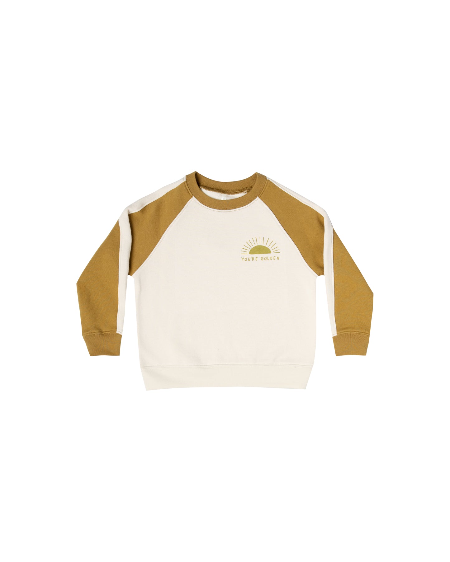 you're golden raglan sweatshirt