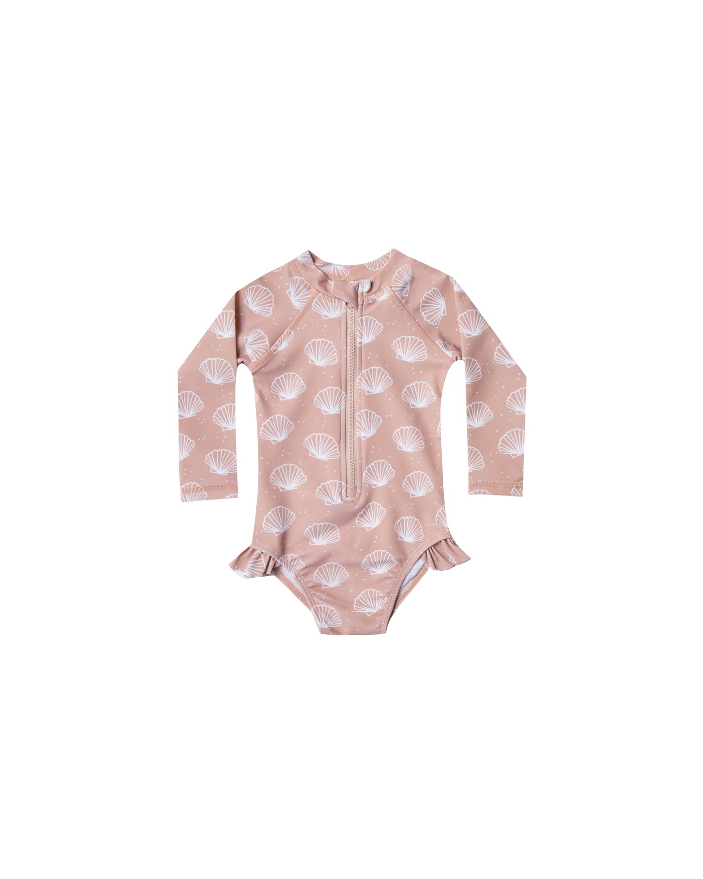 seashell rashguard onepiece