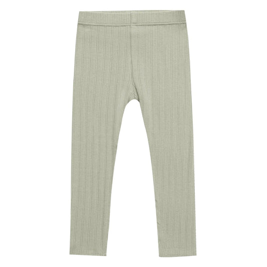 ribbed leggings || agave