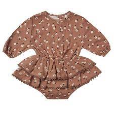 rosie romper | Umber