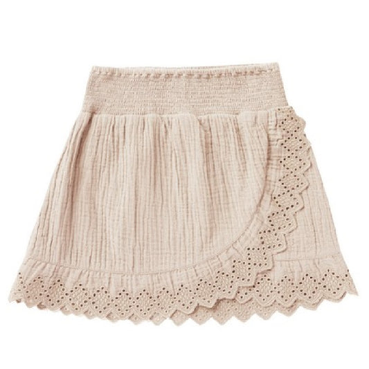 RUFFLE WRAP SKIRT | SHELL