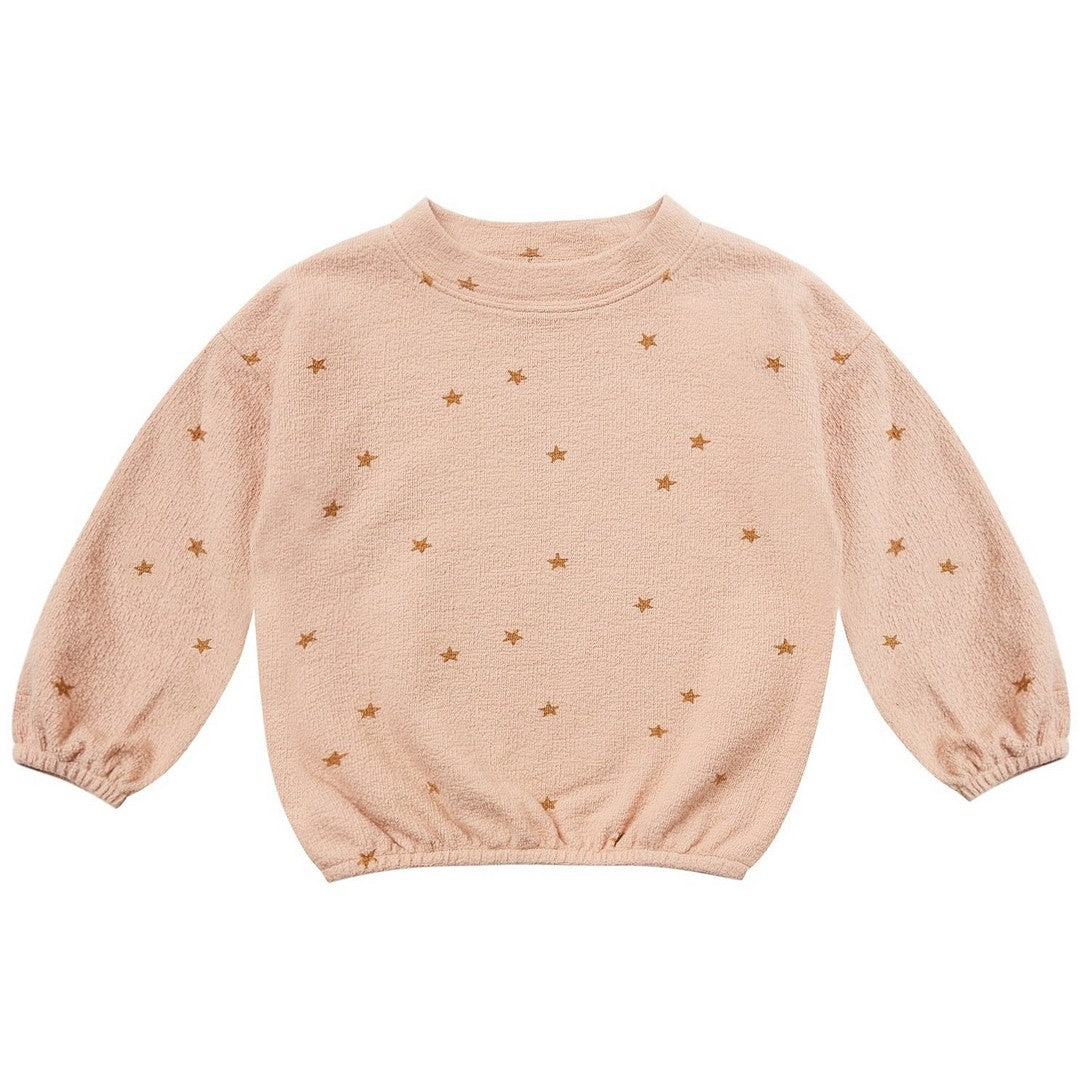 star slouchy pullover