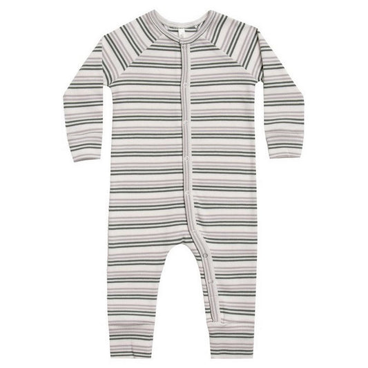 striped pajama longjohn