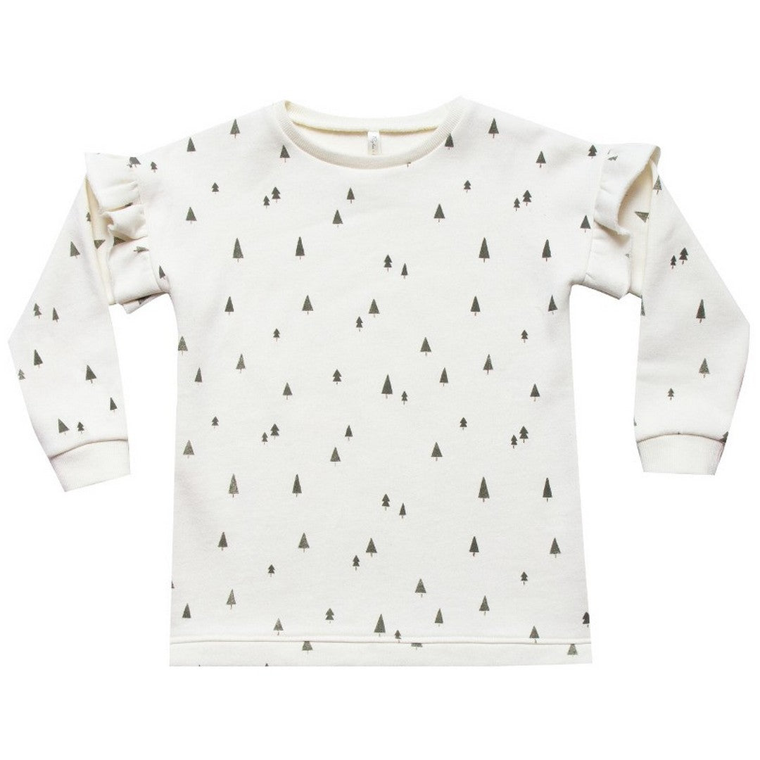 Trees sweatshirt dress