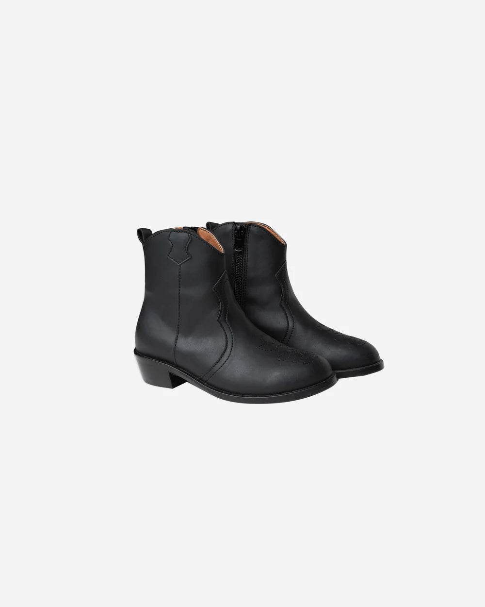 western boot || vintage black