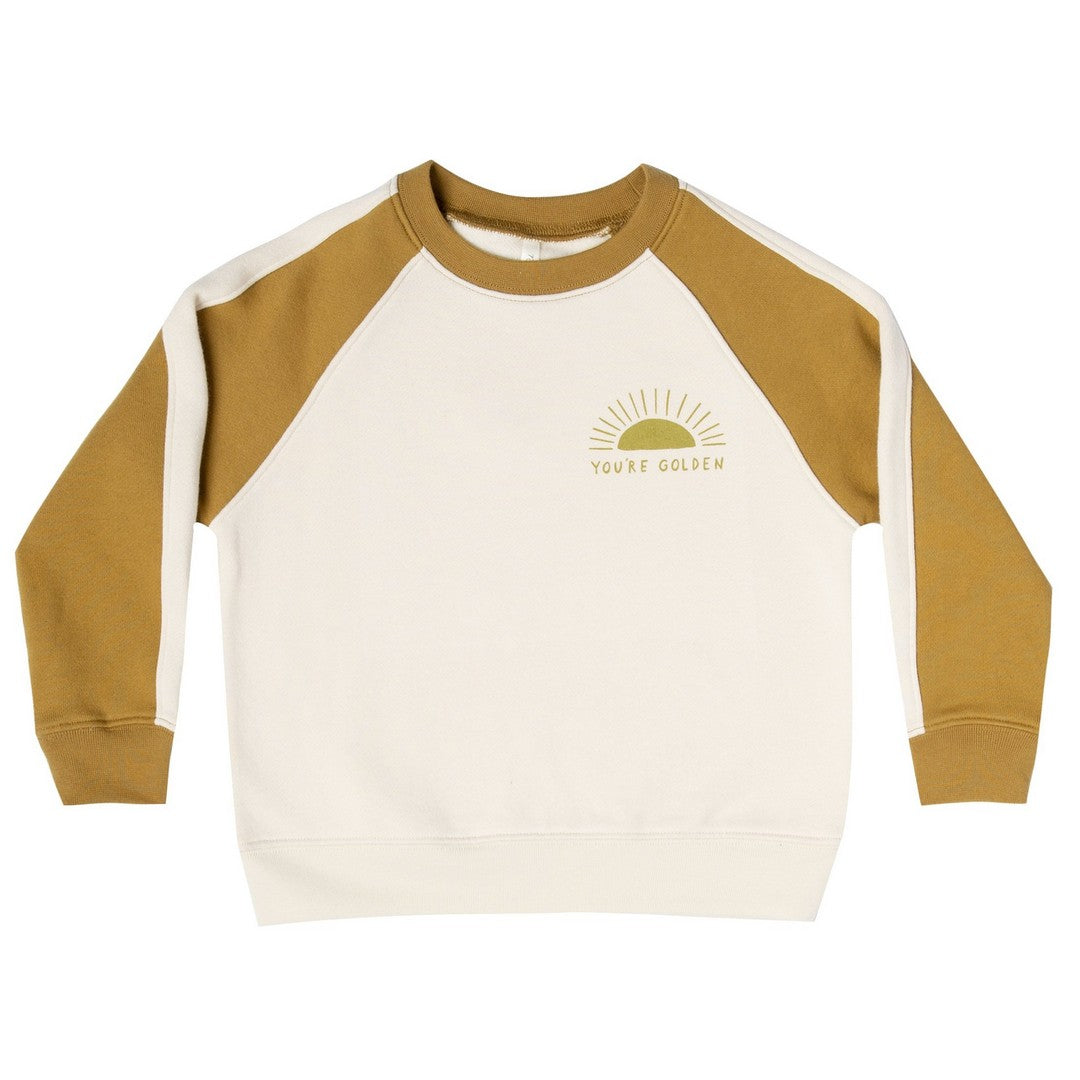 you're golden raglan sweatshirt